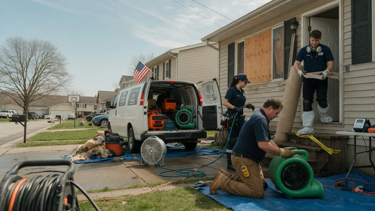 Water Damage Restoration in Lanagan, MO near me